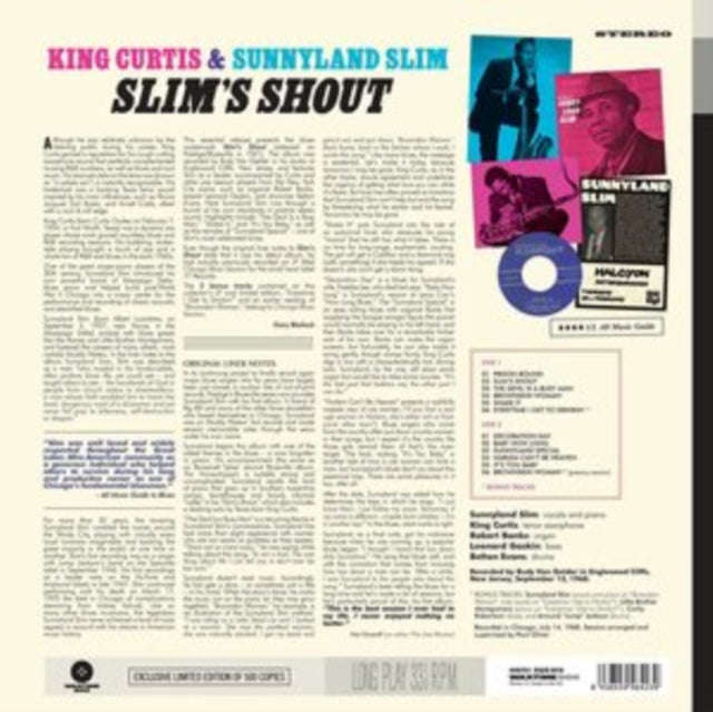 King Curtis & Sunnyland Slim - King Curtis & Sunnyland Slim (Limited Edition) (Vinyl)