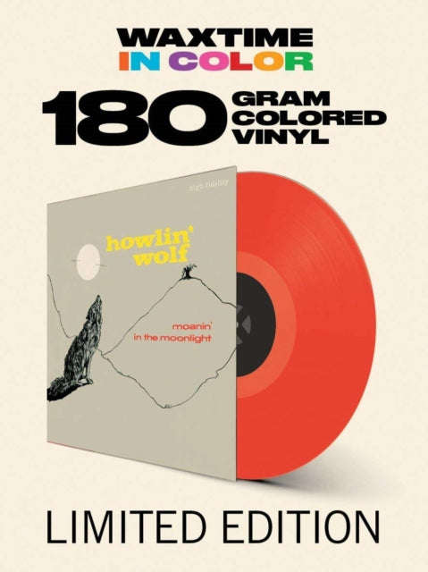 Howlin Wolf - Moanin In The Moonlight (Limited Solid Red Vinyl) (Vinyl)