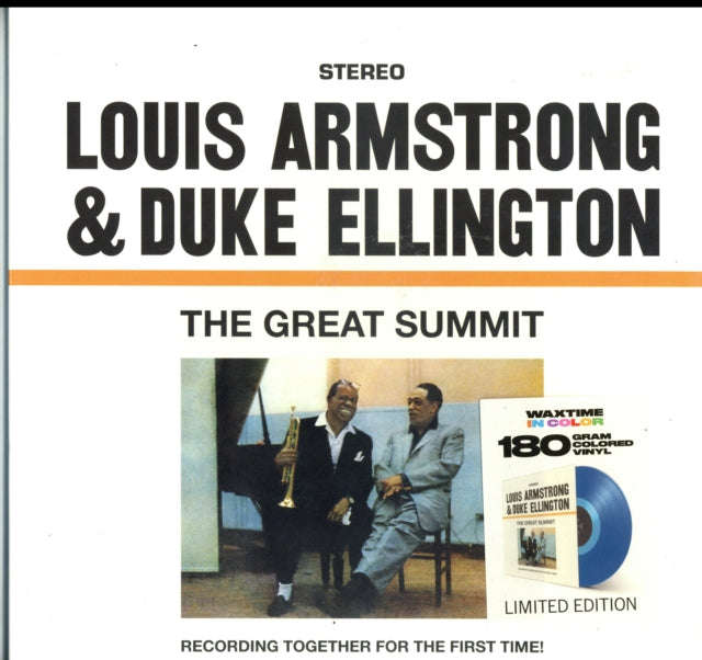 Louis Armstrong & Duke Ellington - The Great Summit (Limited Transparent Blue Vinyl) (Vinyl)
