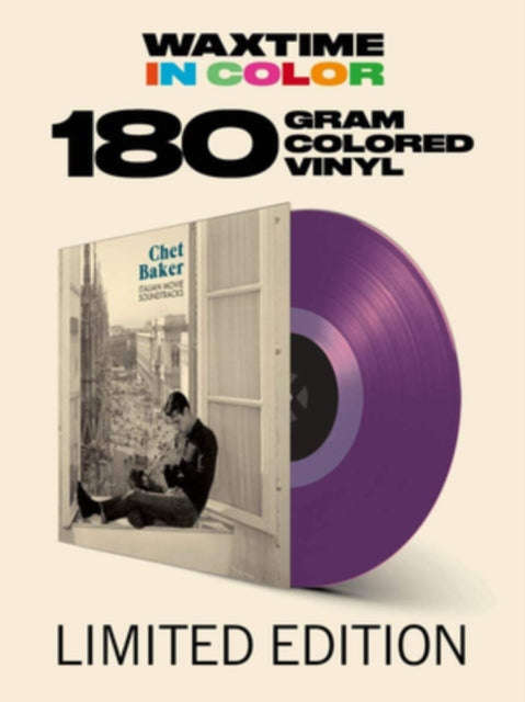 Chet Baker - Italian Movie Soundtracks (Limited Transparent Purple Vinyl) (Vinyl)