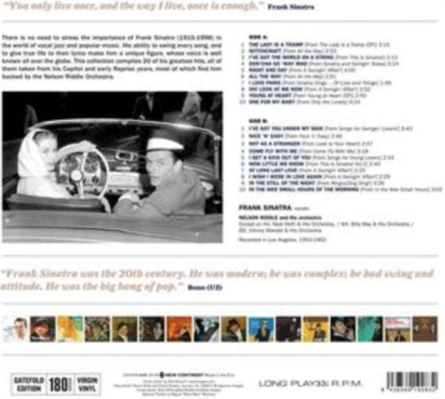 Frank Sinatra - The Hits (20 Greatest Hits) (Deluxe Gatefold Edition) (Vinyl)