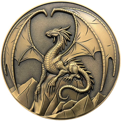 Lawful Gold Dragon Goliath Coin OOS (Coins)