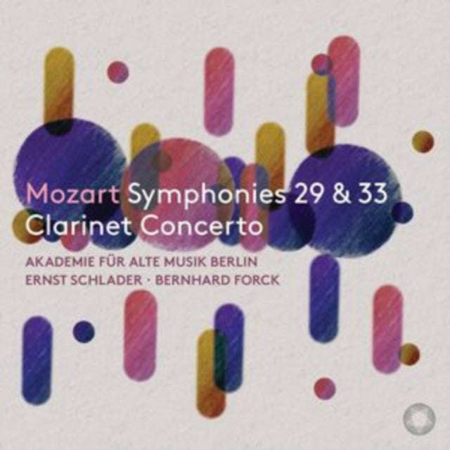 Akademie Fur Alte Musik Berlin / Ernst Schlader / Bernhard Forck - Mozart Symphonies Nos. 29 & 33...
