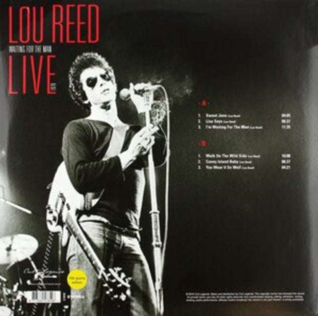 Lou Reed - Best Of Waiting For The Man Live (Vinyl)