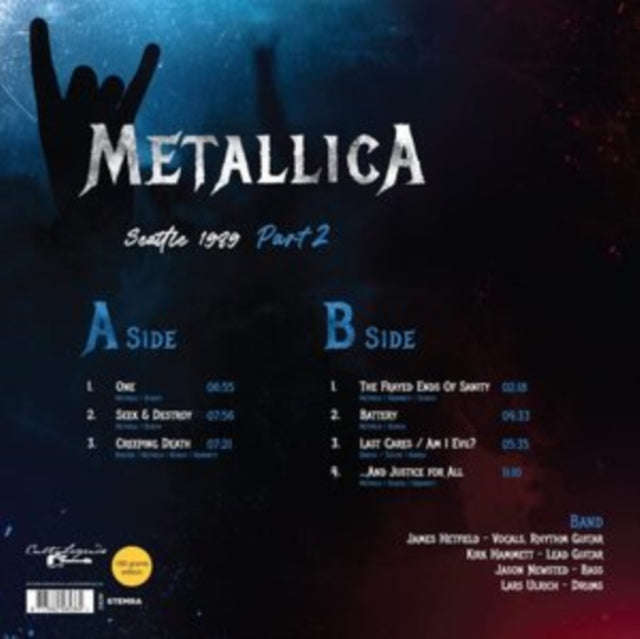 Metallica - Seattle 1989 Part 2 (Vinyl)