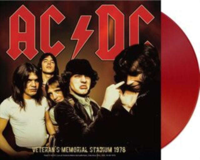Ac/Dc - Veterans Memorial Stadium 1978 (Red Vinyl) (Vinyl)