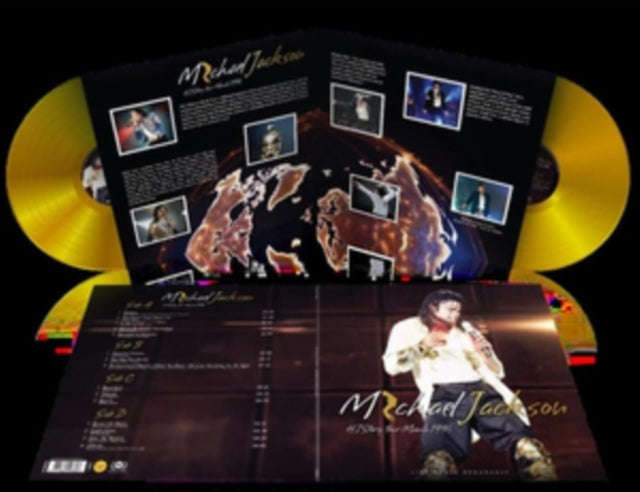 Michael Jackson - History Manila 1996 (Gold Vinyl) (Vinyl)