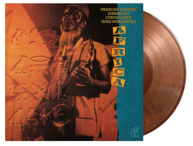Pharoah Sanders - Africa (Orange & Black Marbled Vinyl) (Vinyl)