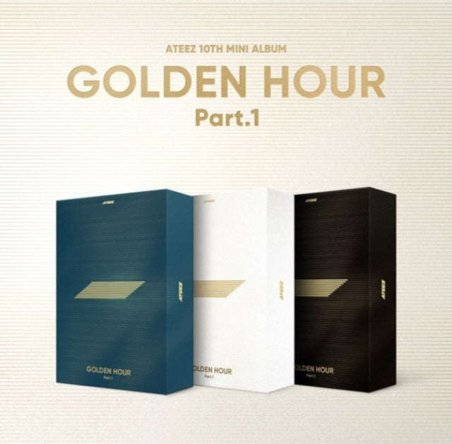Ateez - 10th Mini Album [Golden Hour: Part. 1] (Blue Hour. Diary. Golden Hour Ver.) (CD)