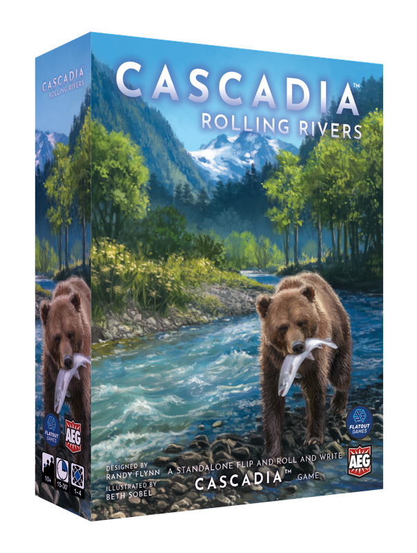 Cascadia Rolling Rivers (Board Games)