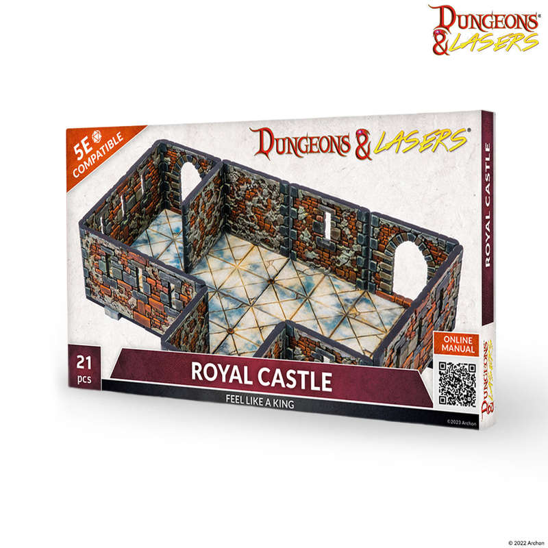 Dungeons & Lasers Royal Castle (Miniatures)