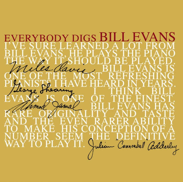 Bill Evans Trio - Everybody Digs Bill Evans (Grey Marble Vinyl) (Vinyl)