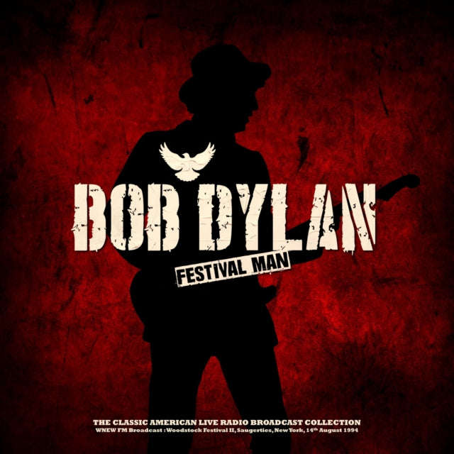 Bob Dylan - WNEW FM Broadcast Woodstock Festival II Suagerties NY 14th August 1994 (Red Marble Vi...