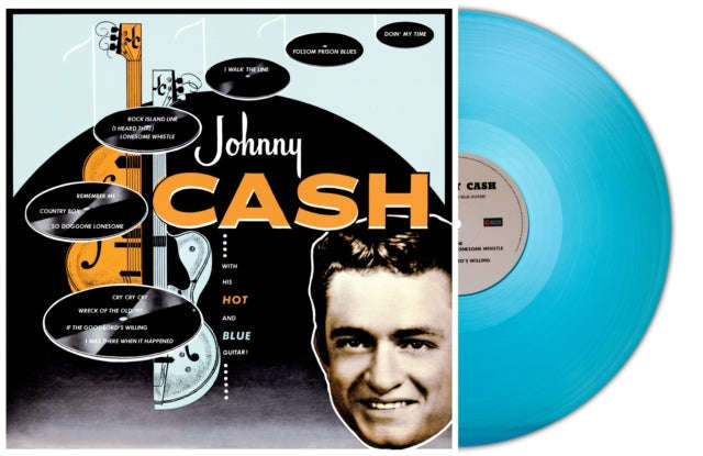 Johnny Cash - With His Hot And Blue Guitar (Coloured Vinyl) (Vinyl)