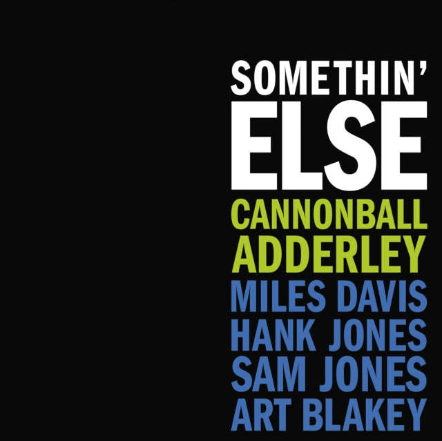Cannonball Adderley - Somethin Else (Second Records) (Vinyl)