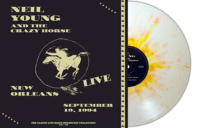 Neil Young And Crazy Horse - Live In New Orleans 1994 (White/Orange Splatter Vinyl) (Vinyl)