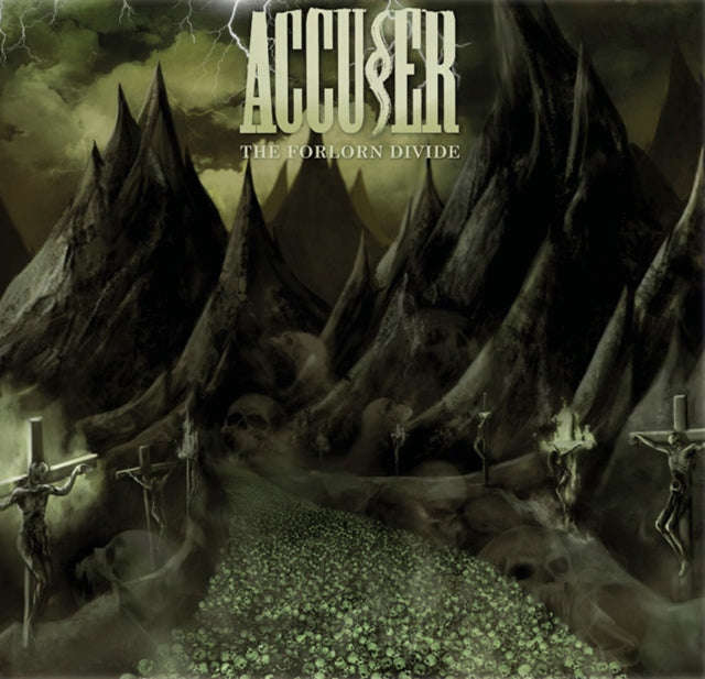 Accuser - The Forlorn Divide (Sunburst Yellow/Red Vinyl) (Vinyl)