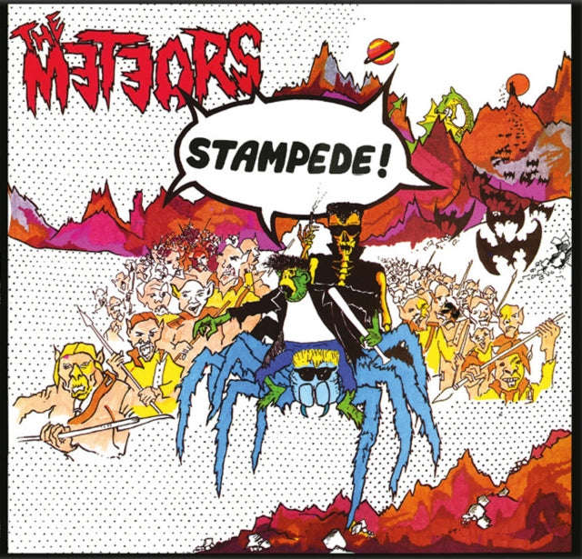Meteors - Stampede (Sunburst Yellow/Red Vinyl) (Vinyl)