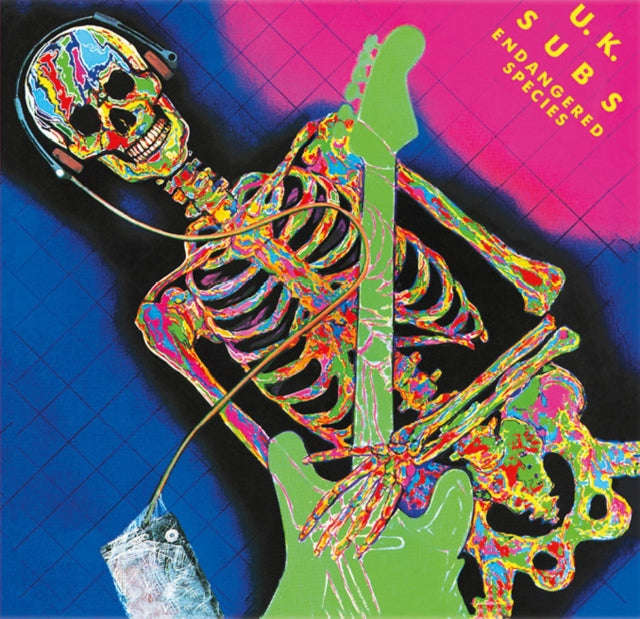 Uk Subs - Endangered Species (Sunburst Yellow/Red Vinyl) (Vinyl)