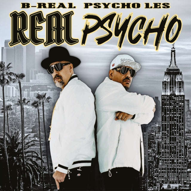 B-Real & Psycho Les - Real Psycho (Clear with Black Yellow & White Splatter Vinyl Deluxe Edition)...