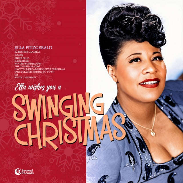 Ella Fitzgerald - Ella Wishes You A Swinging Christmas (Red Vinyl) (Vinyl)