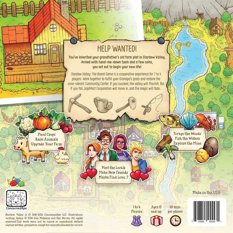 Stardew Valley Boardgame (Board Games)
