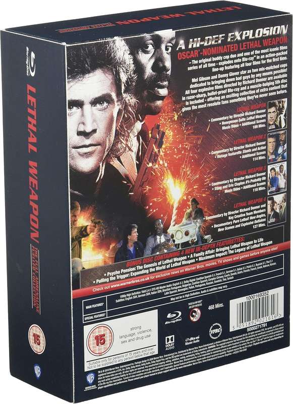 Complete Lethal Weapon Collection (Blu-ray)