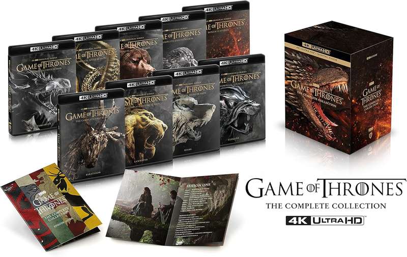 Game Of Thrones: Seasons 1-8 (Blu-ray 4K)