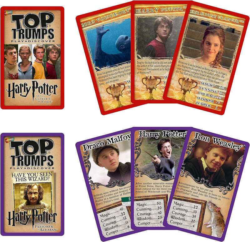 Top Trumps Card Game Tin Harry Potter Gryffindor