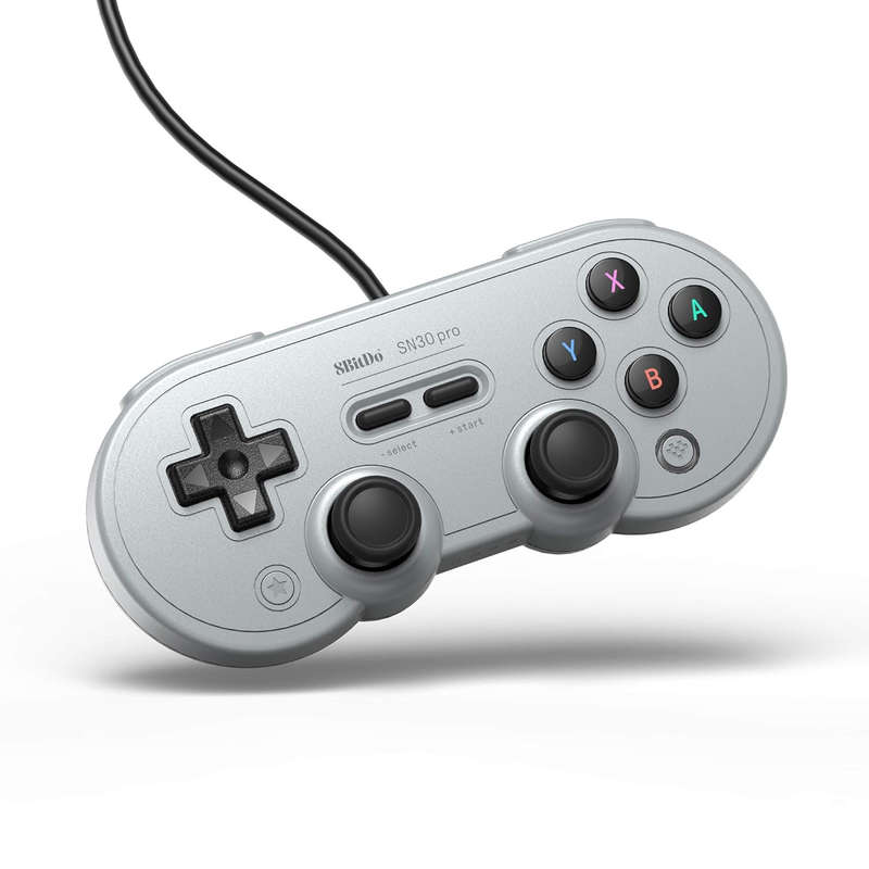 8BitDo SN30 Pro USB Gamepad (Grey) (Nintendo Switch)