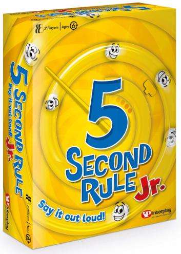 5 Second Rule Junior (Board Games)