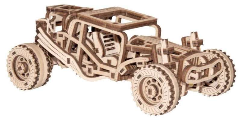 WoodenCity - Wooden Figures (Buggy Car) /Figures