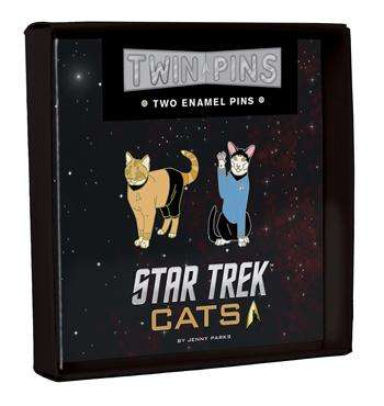 Star Trek Cats Twin Pins (Board & Card Game Accessories)