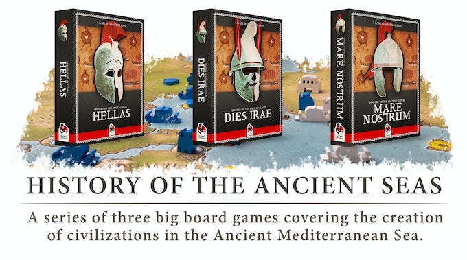 History of the Ancient Seas Kickstarter Version US (Board Games)