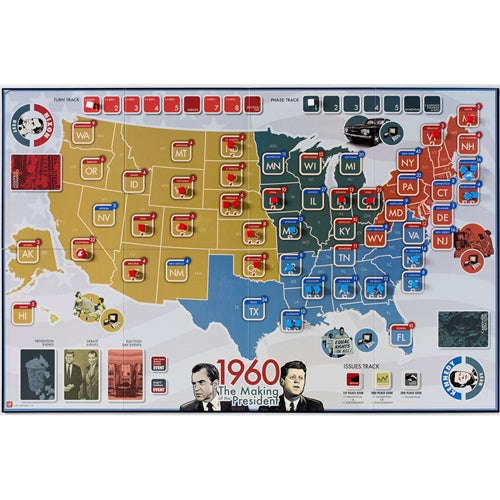 1960 Making of a President Mounted Map Set (Maps)