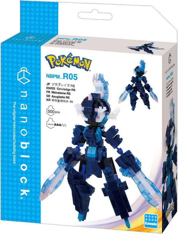 Nanoblock Pokemon Ceruledge (3D Puzzles)