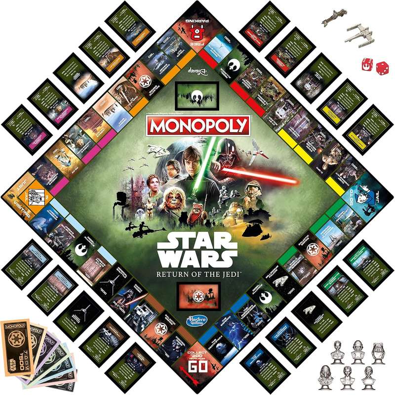 Monopoly Star Wars Return of the Jedi (Board Games)