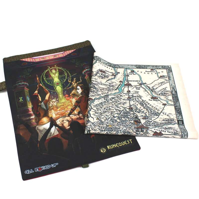 Colymar Tribe Map Runequest A3 Velvet Map (Maps)
