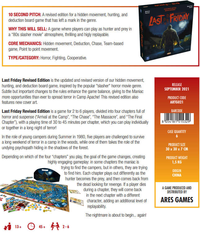 Last Friday Revised Edition (Board Games)