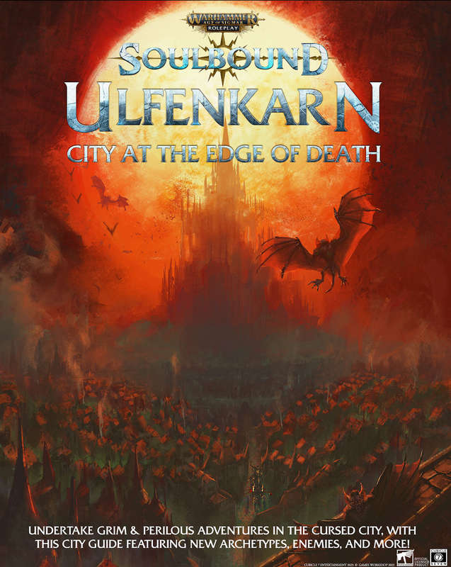 Warhammer Age of Sigmar Soulbound RPG Ulfenkarn City at the Edge of Death (RPGs)