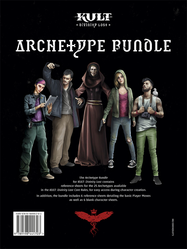 KULT Divinity Lost Archetype Bundle (RPGs)