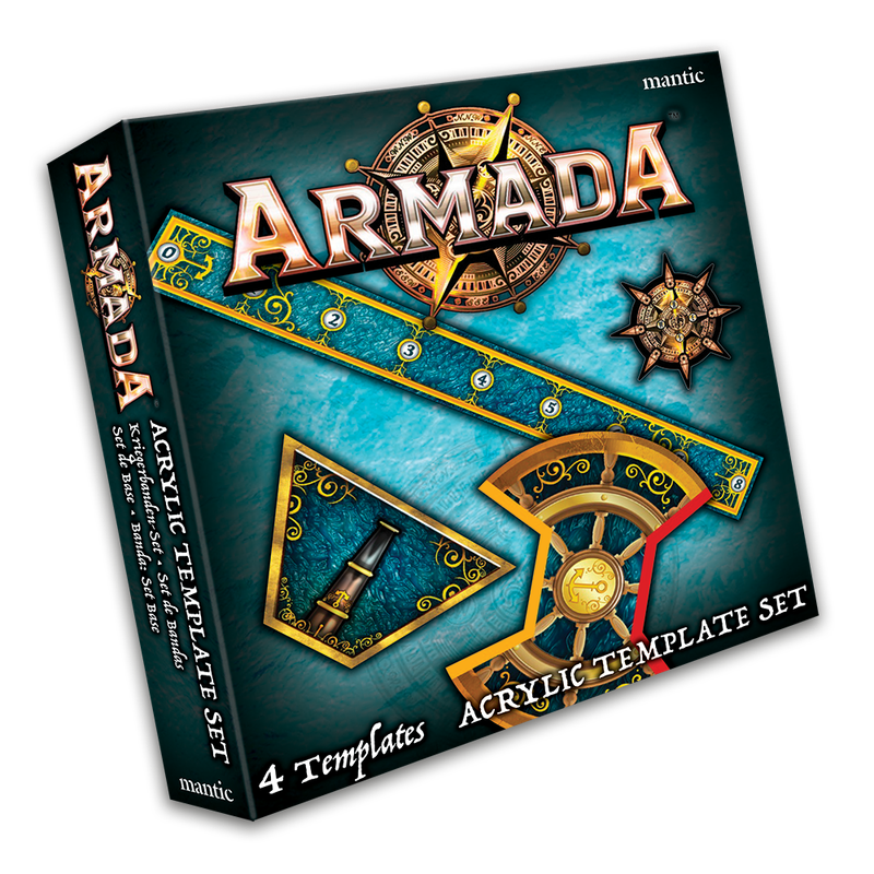 Armada Acrylic Template set (Miniatures)