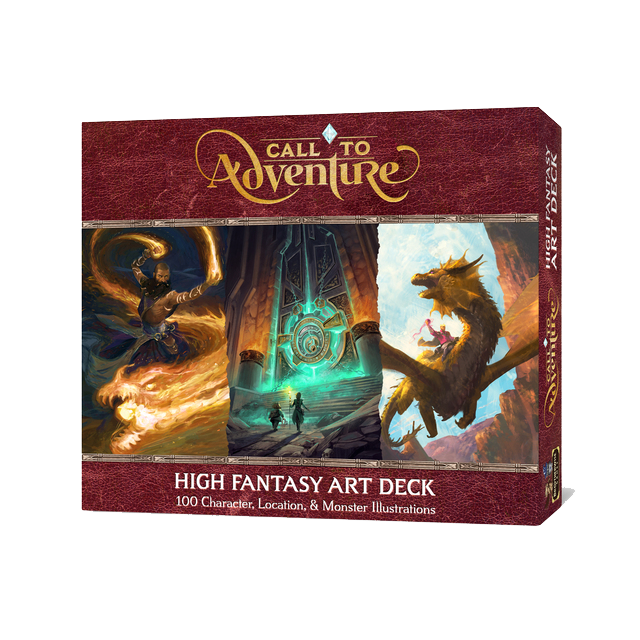Call to Adventure High Fantasy Art Deck (Board Games)