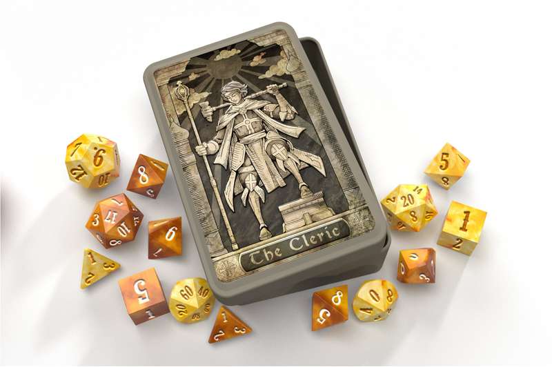 Class-Specific Dice Set Cleric (Pathfinder and 5E) (Dice Sets & Games)