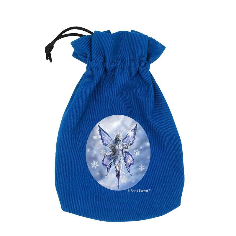 Anne Stokes Dice Pouch Snow Fairy (Dice Sets & Games)