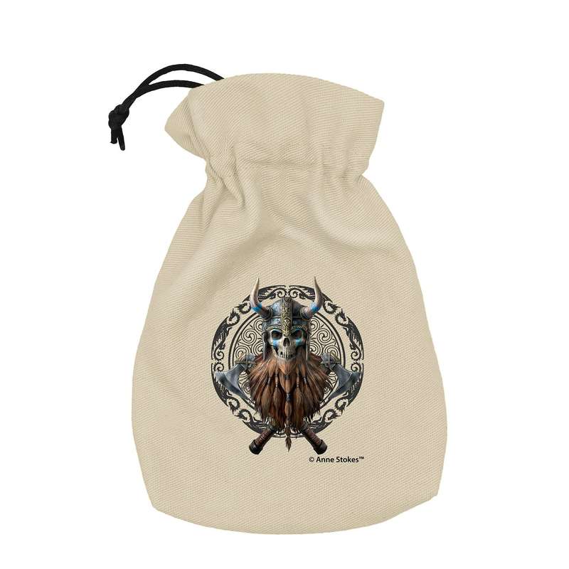 Anne Stokes Dice Pouch Viking Skull (Dice Sets & Games)