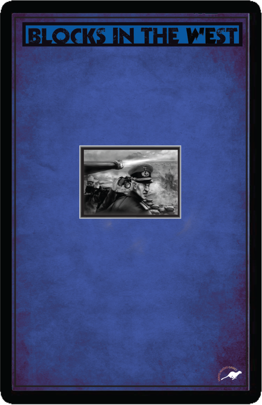 Blocks in the West Late War Card Deck (Board Games)