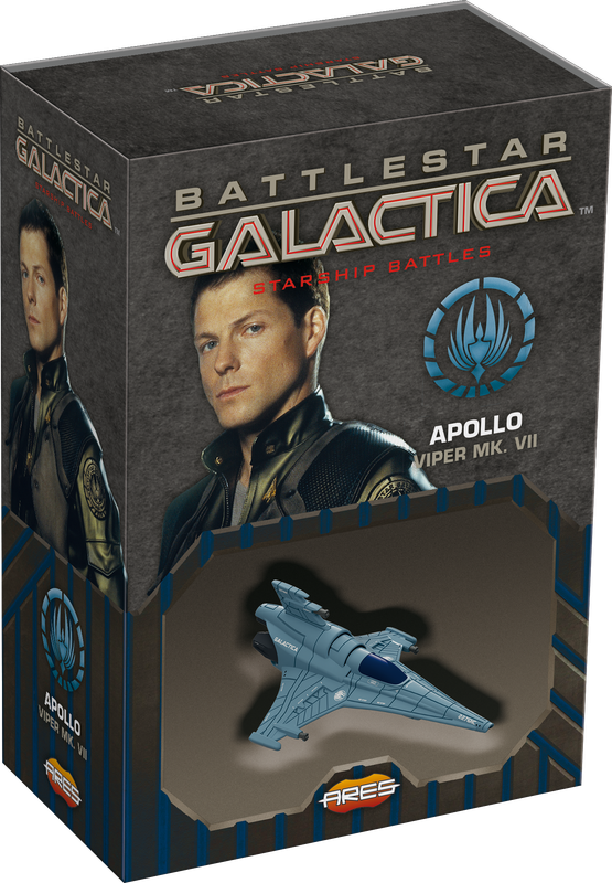Battlestar Galactica Starship Battles Apollos Viper MK.VII (Board Games)