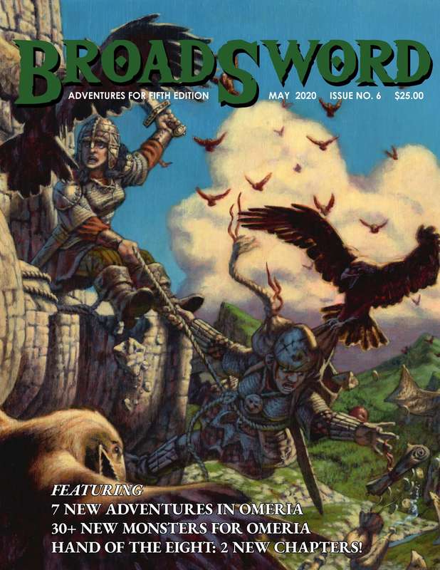 Broadsword Monthly No. 6 (Omeria) (RPGs)