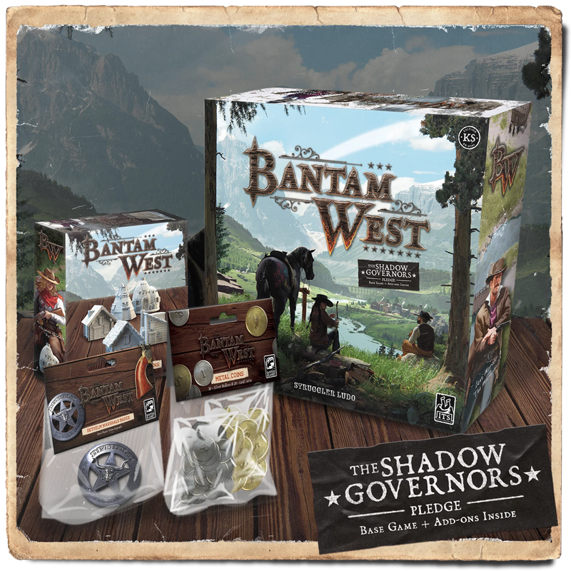 Bantam West Shadow Governors Edition (Board Games)